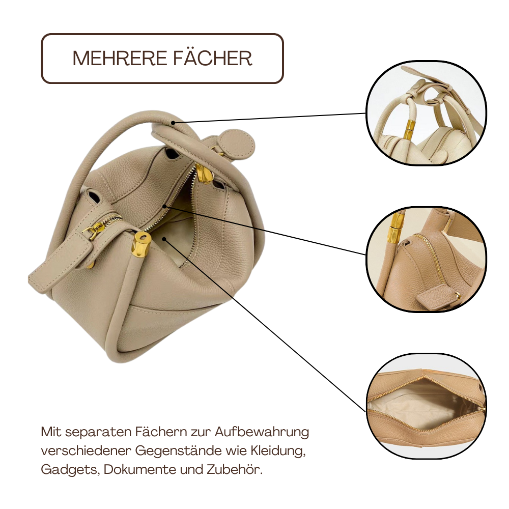 BERK | Echtes Leder Bucket Tote Bag