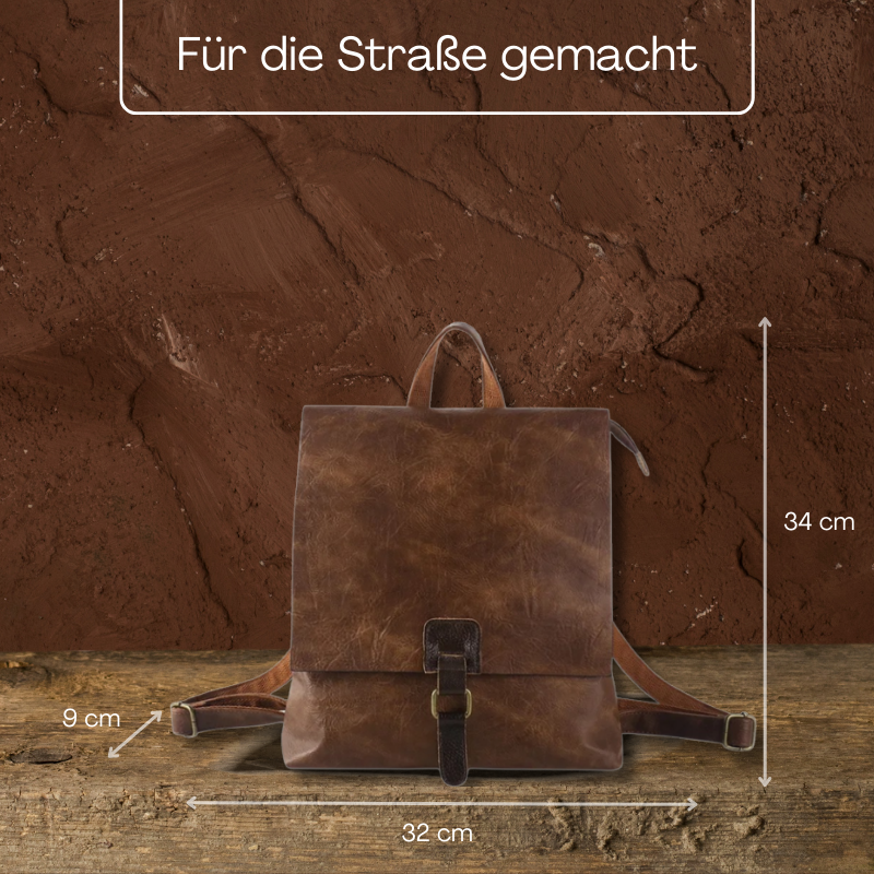 BERK | Multifunktionaler Retro-Rucksack