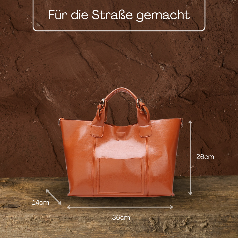 BERK | Klassische glatte Oberfläche Große Kapazität Tragetasche