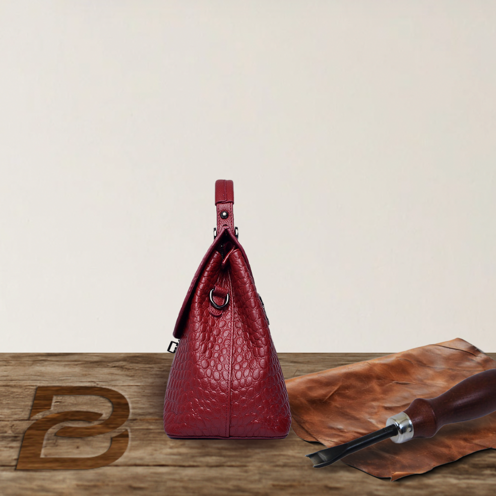 BERK | Elegante Handtasche aus strukturiertem Leder