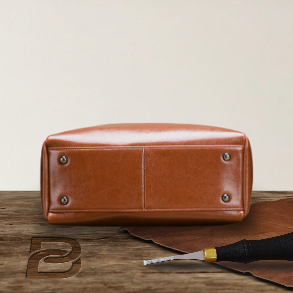 BERK | Klassische Lederhandtasche