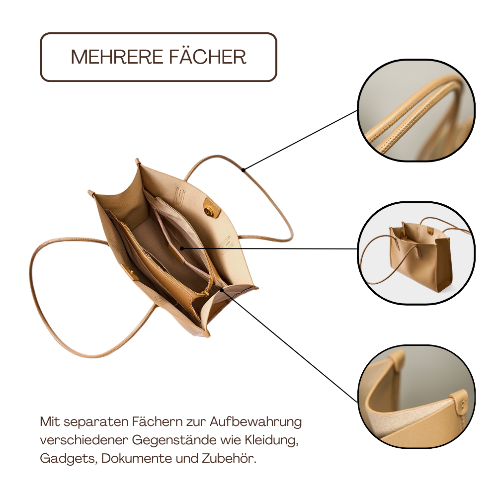 BERK | Passende High-End-Umhängetasche mit großem Fassungsvermögen