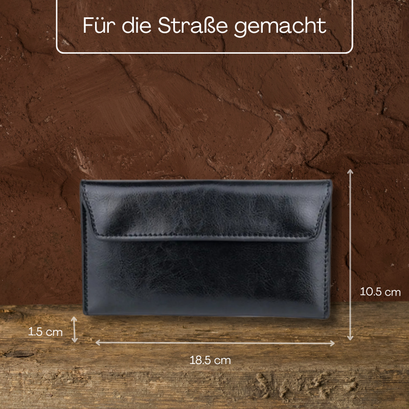 BERK | Klassisches Portemonnaie mit magnetischer Klappe