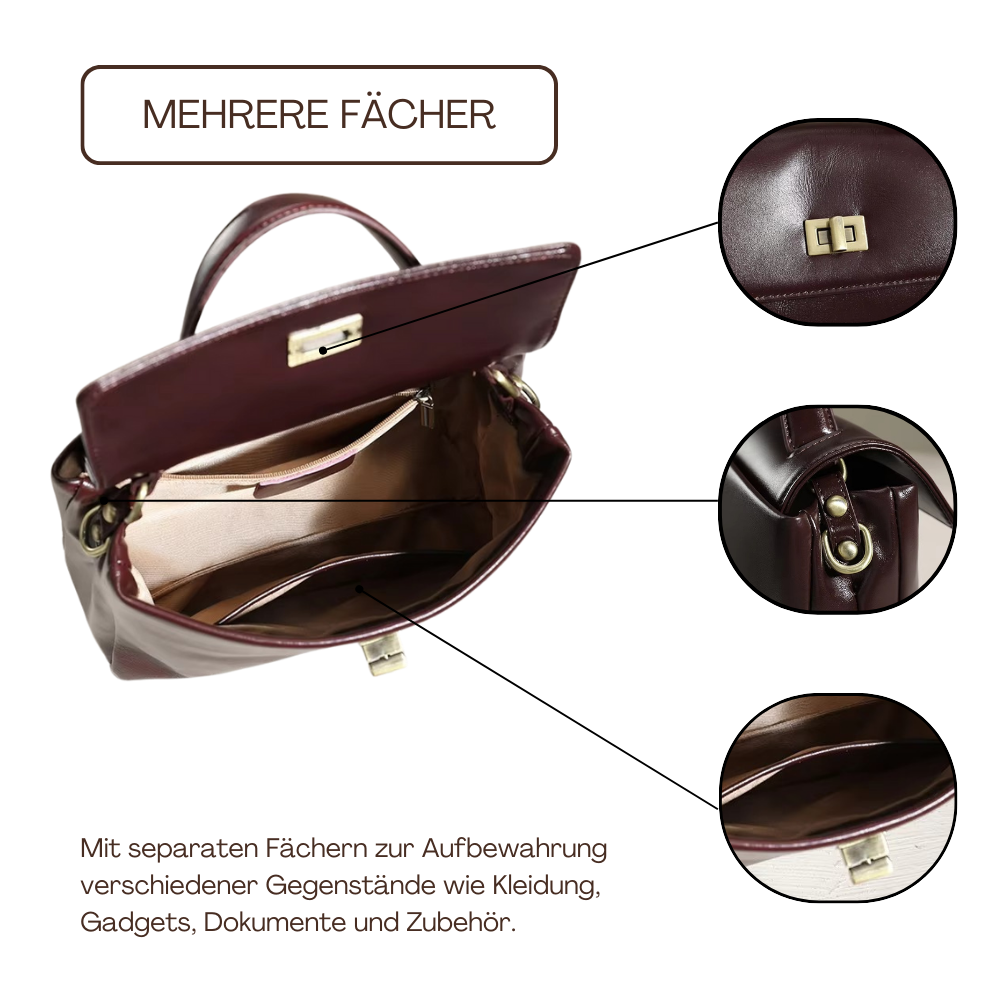 BERK | Vintage Tasche aus weichem Leder