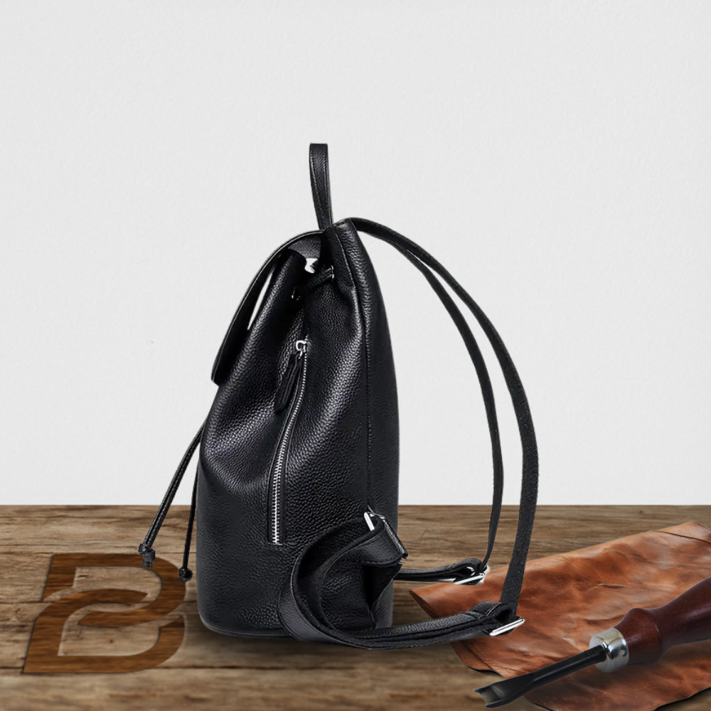 BERK | Einfacher weicher Lederrucksack