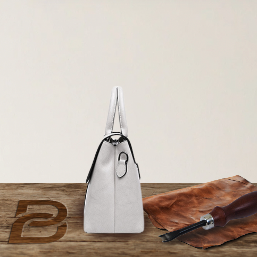 BERK | Strukturierte Ledertasche mit großem Fassungsvermögen