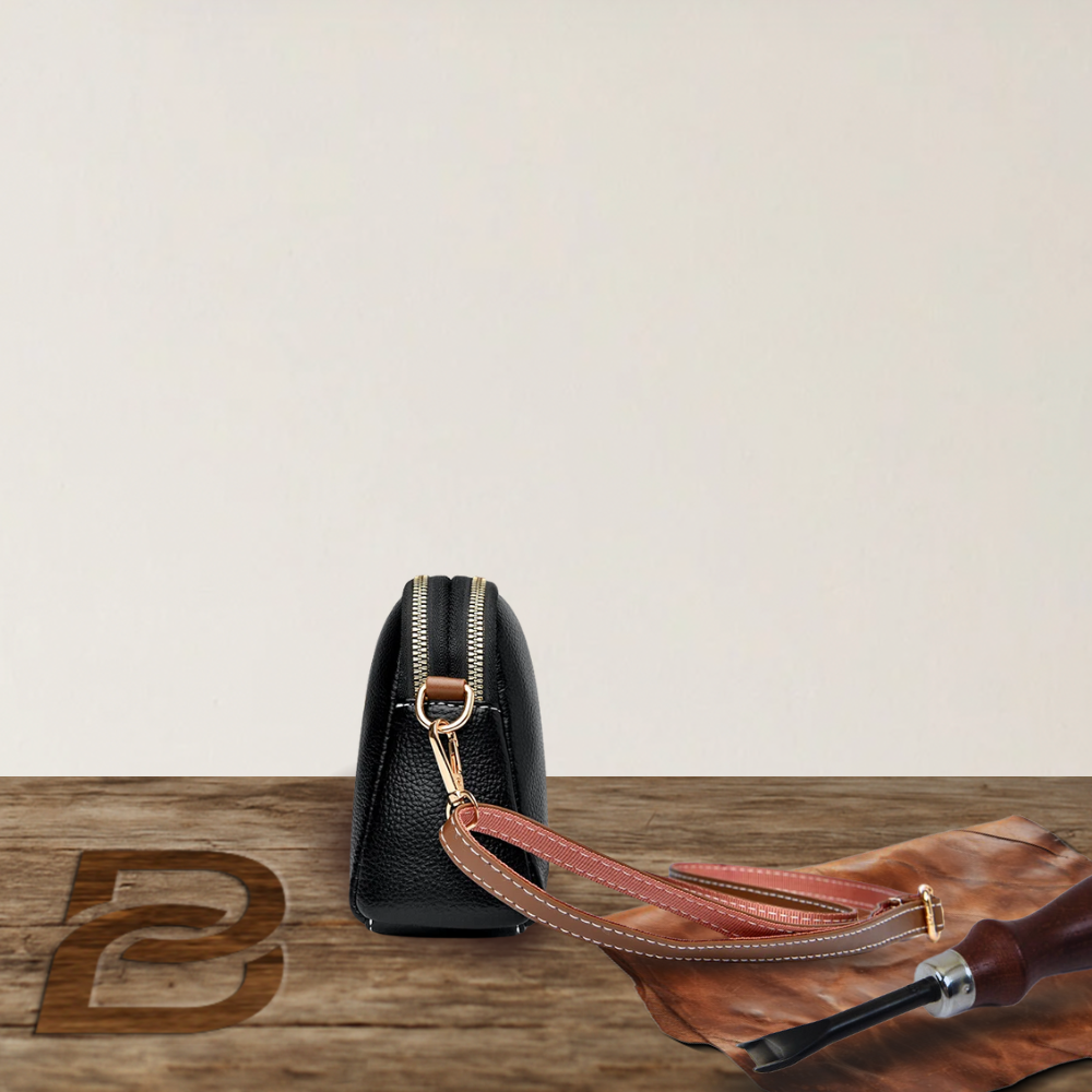 BERK | Premium Leder Sling Geldbörse