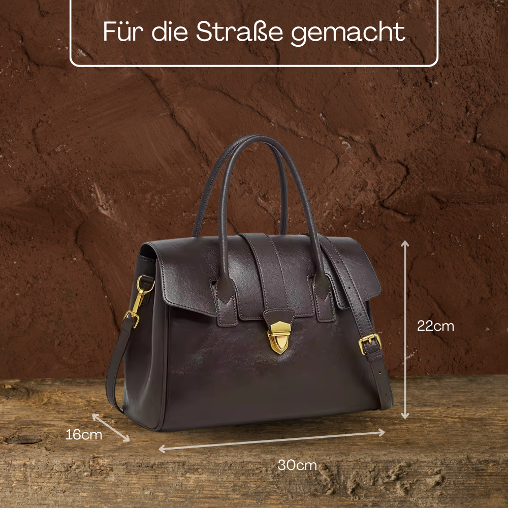 BERK | Klassische geräumige Cabrio-Handtasche
