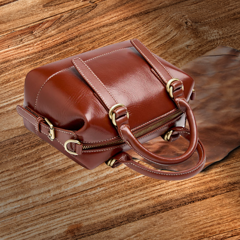 BERK | Vintage Leder Mini Umhängetasche