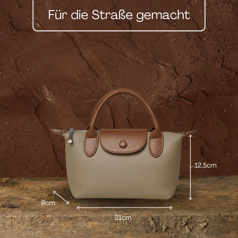 BERK | Trendiges klassisches Design Lederhandtasche