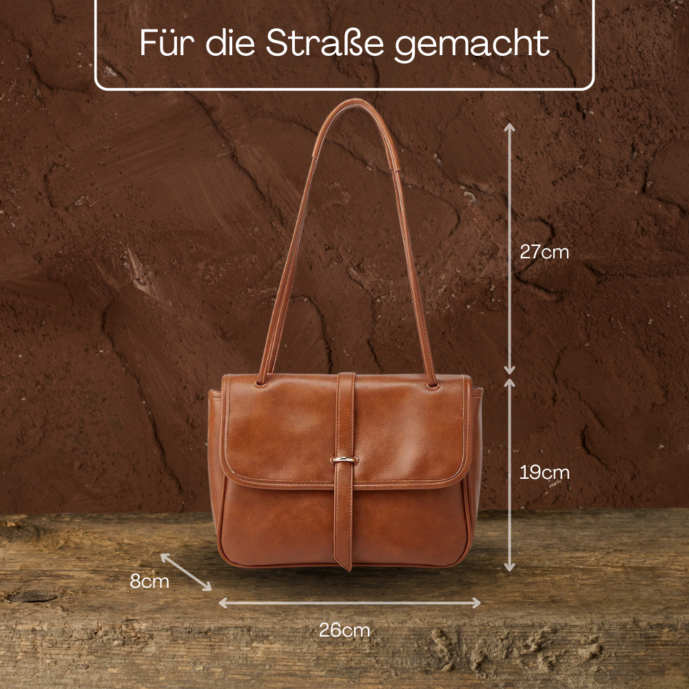 BERK | Minimalistische Leder-Umhängetasche
