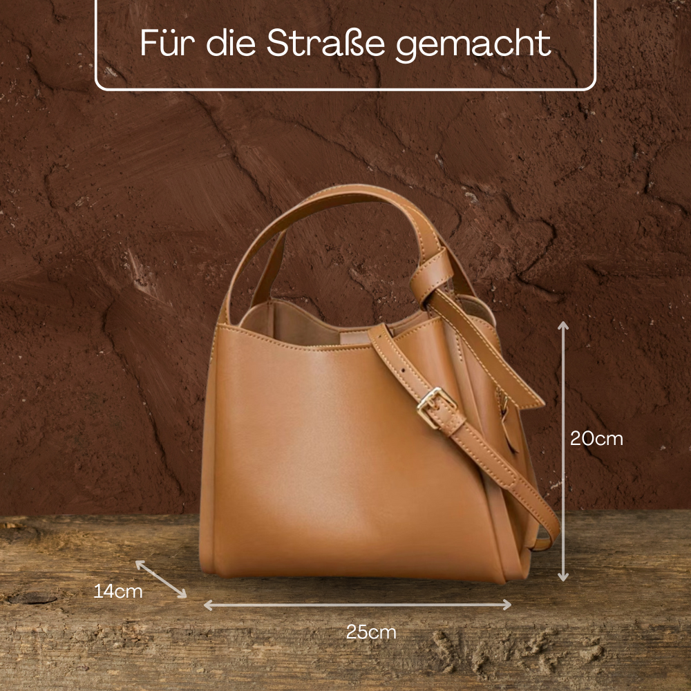BERK | Top Handle Leder Satchel