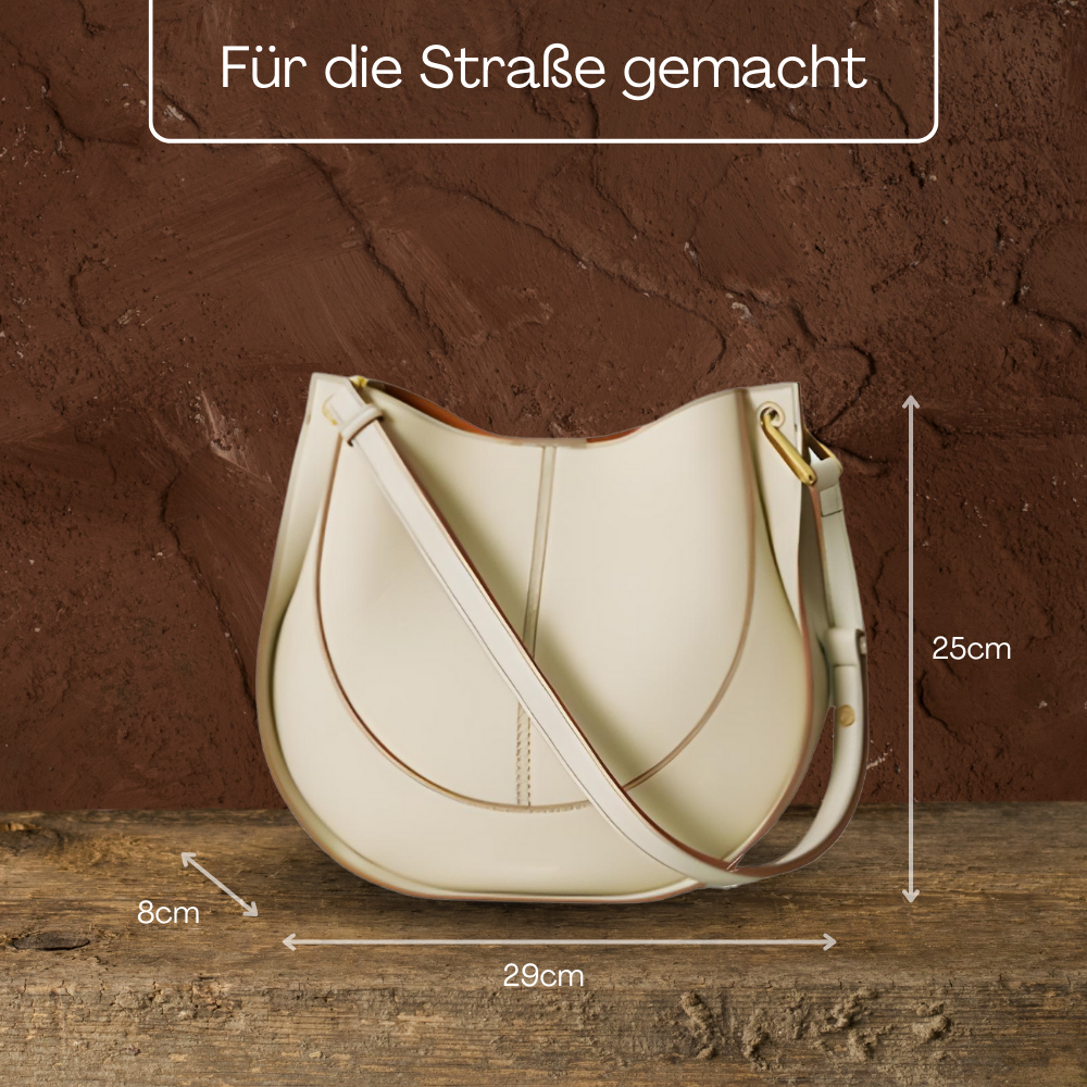 BERK | Crossbody aus weichem, gemustertem Leder