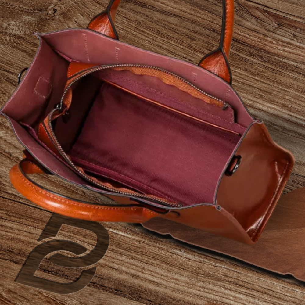 BERK | Klassische Lederhandtasche