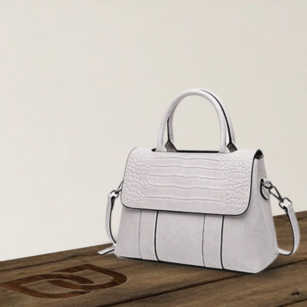 BERK | Strukturierte Ledertasche mit großem Fassungsvermögen