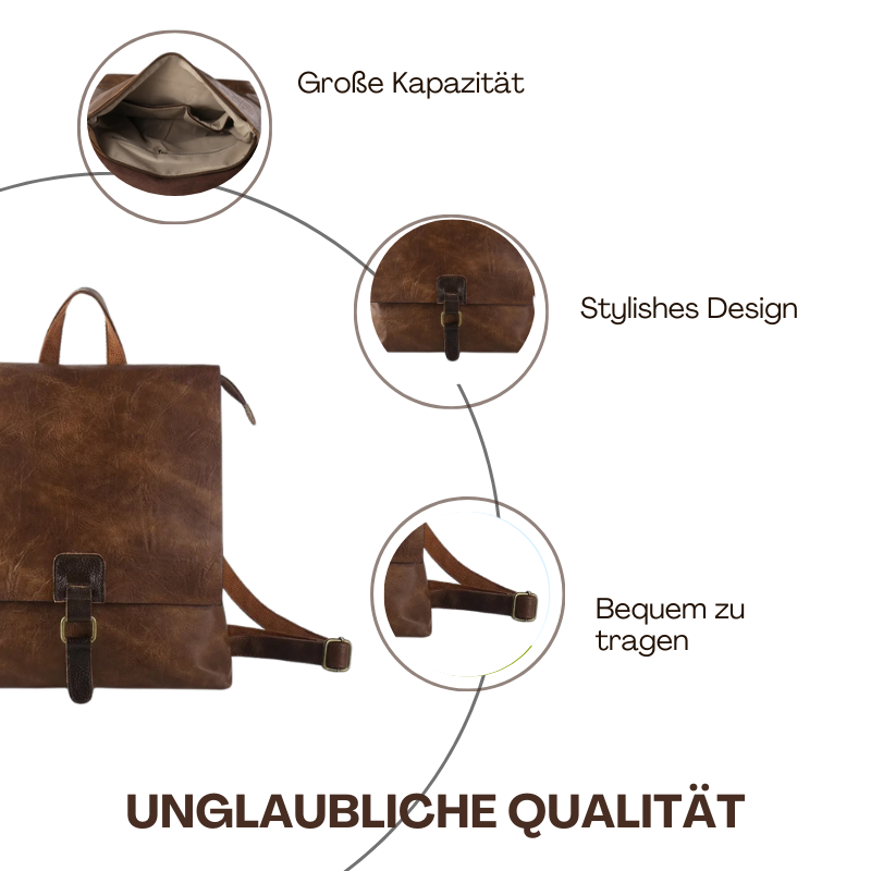 BERK | Multifunktionaler Retro-Rucksack