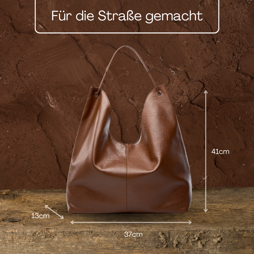 BERK | Vielseitige Ein-Schulter-Tasche aus Leder