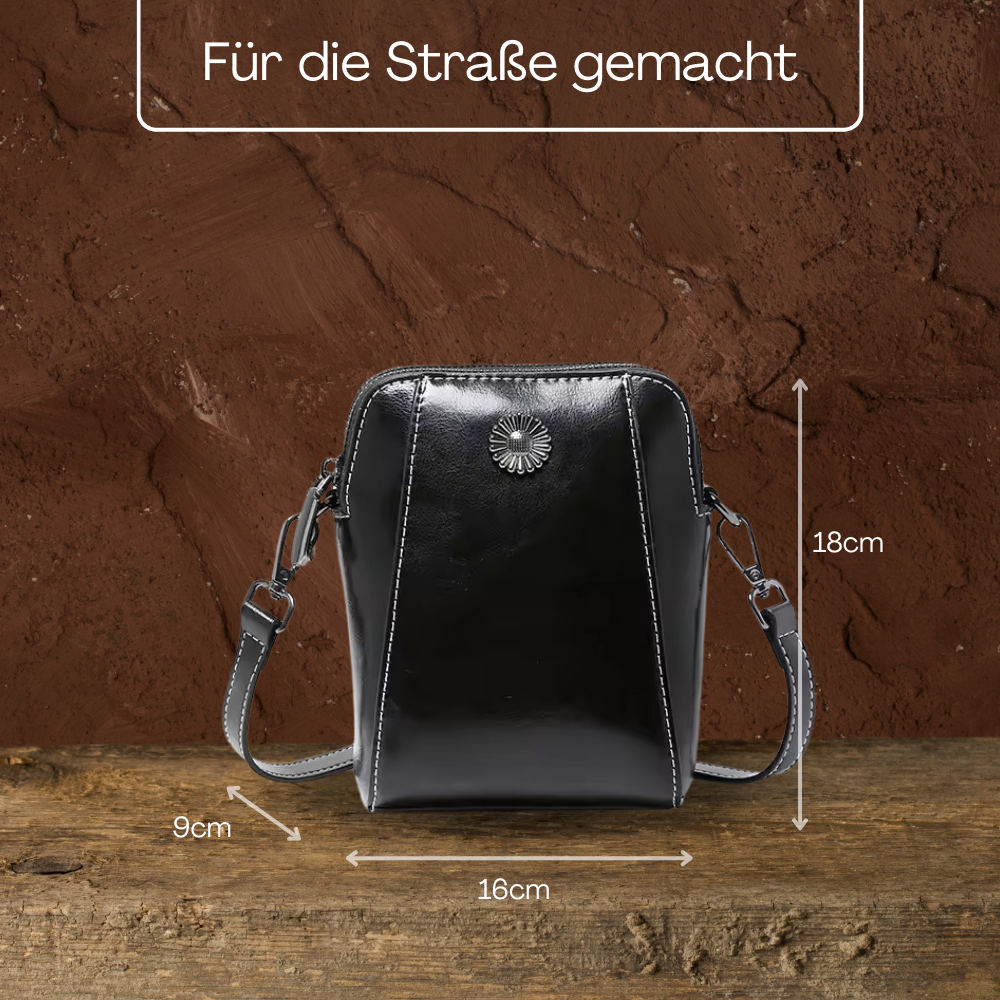 BERK | Klassische Leder-Crossbody-Tasche