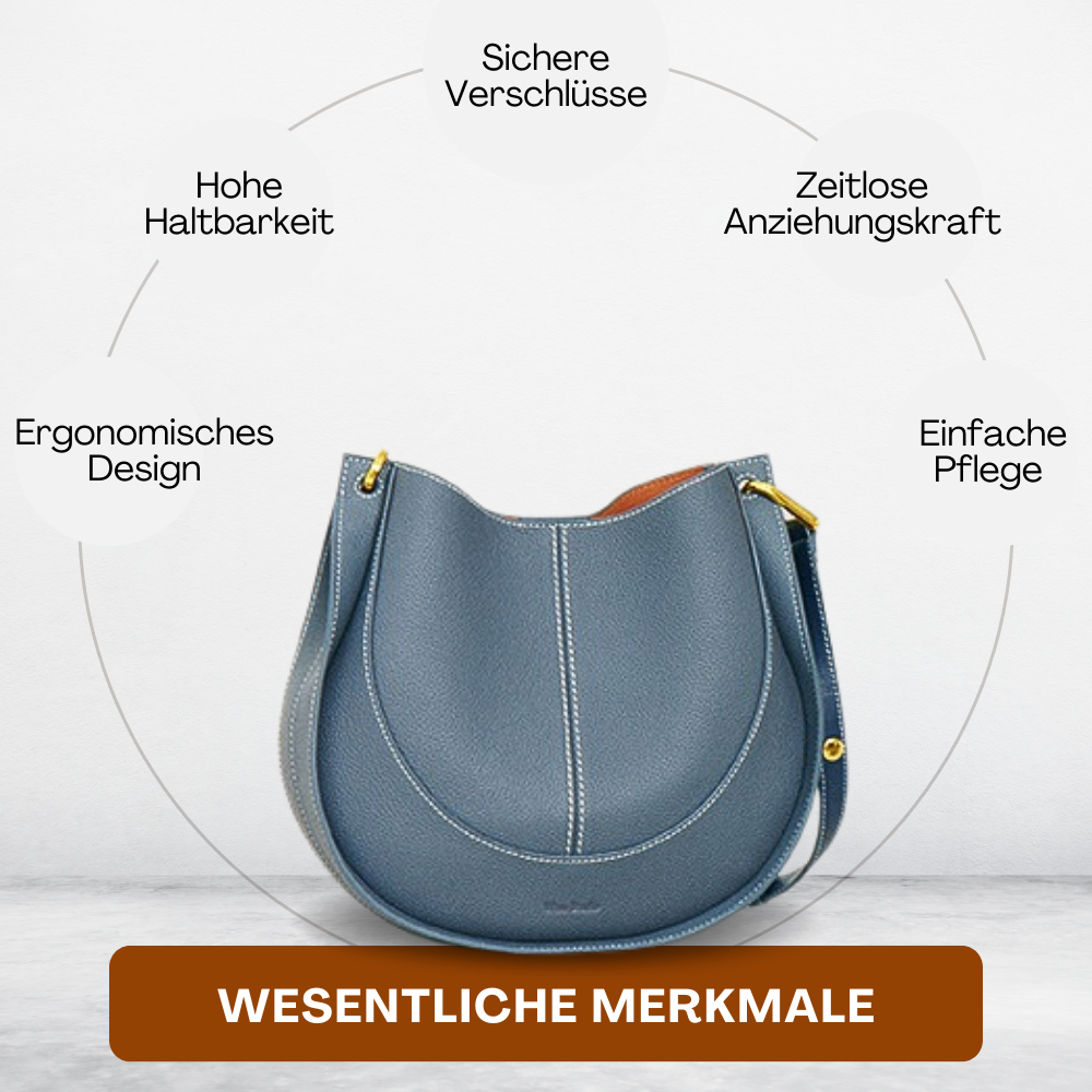 BERK | Crossbody aus weichem, gemustertem Leder