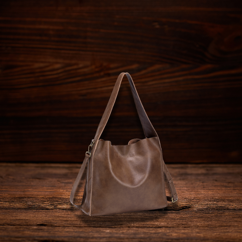 BERK | Tote Tasche aus echtem Rindsleder