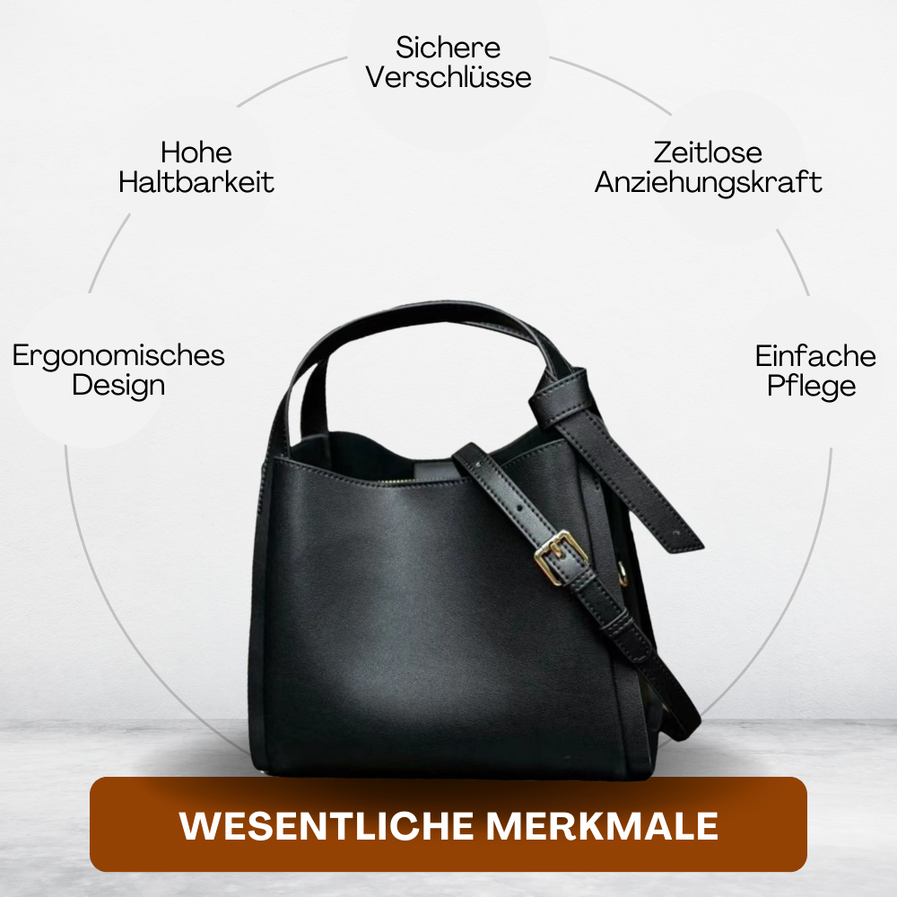 BERK | Top Handle Leder Satchel