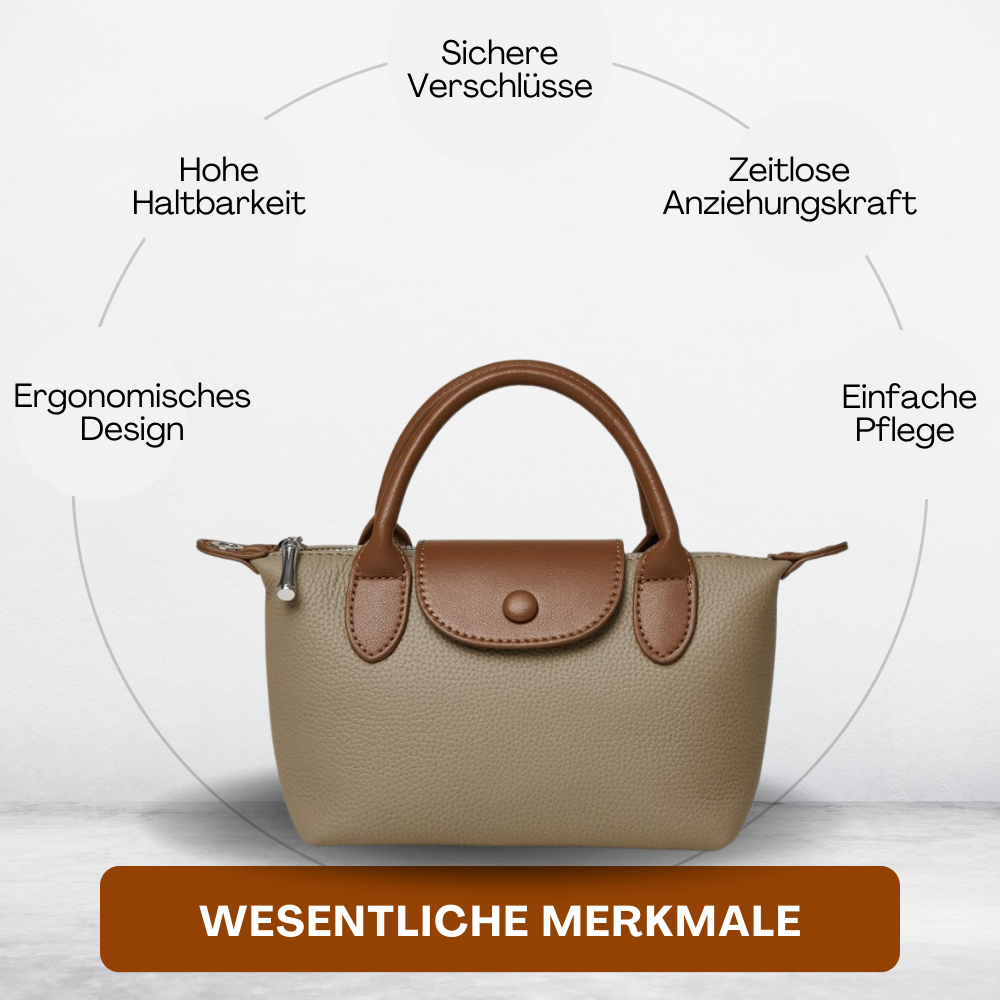 BERK | Trendiges klassisches Design Lederhandtasche