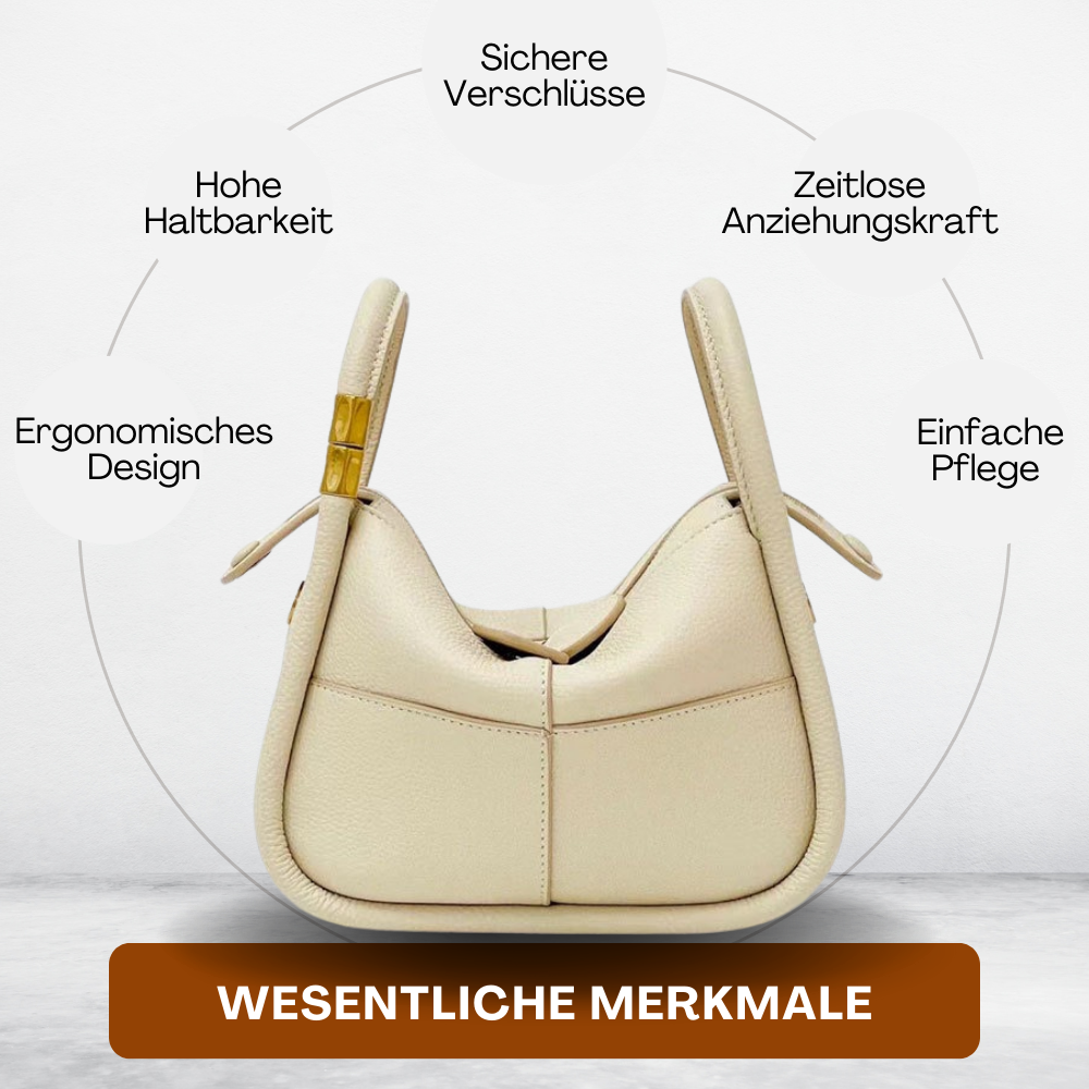 BERK | Echtes Leder Bucket Tote Bag