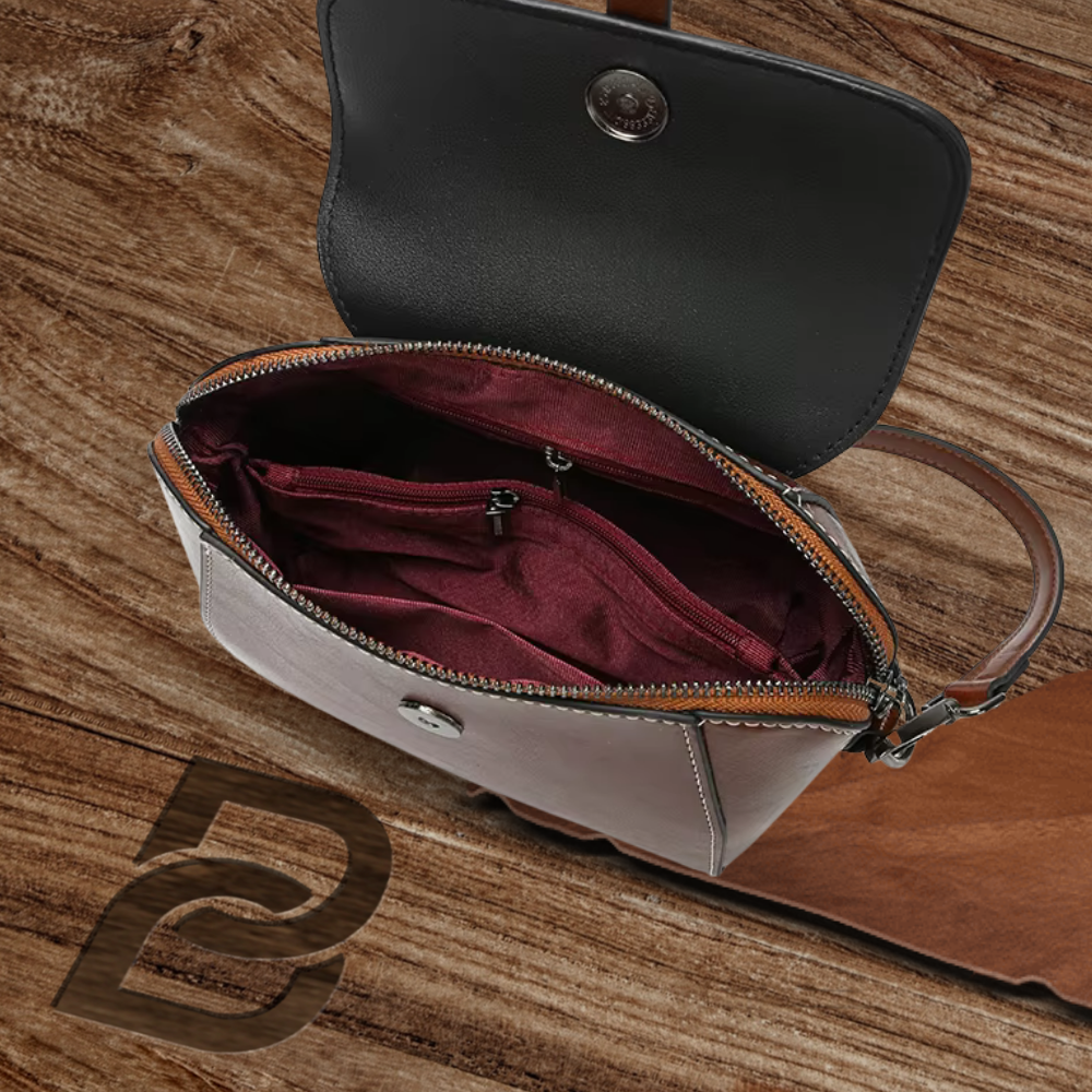 BERK | Umhängetasche aus echtem Leder im Vintage-Stil