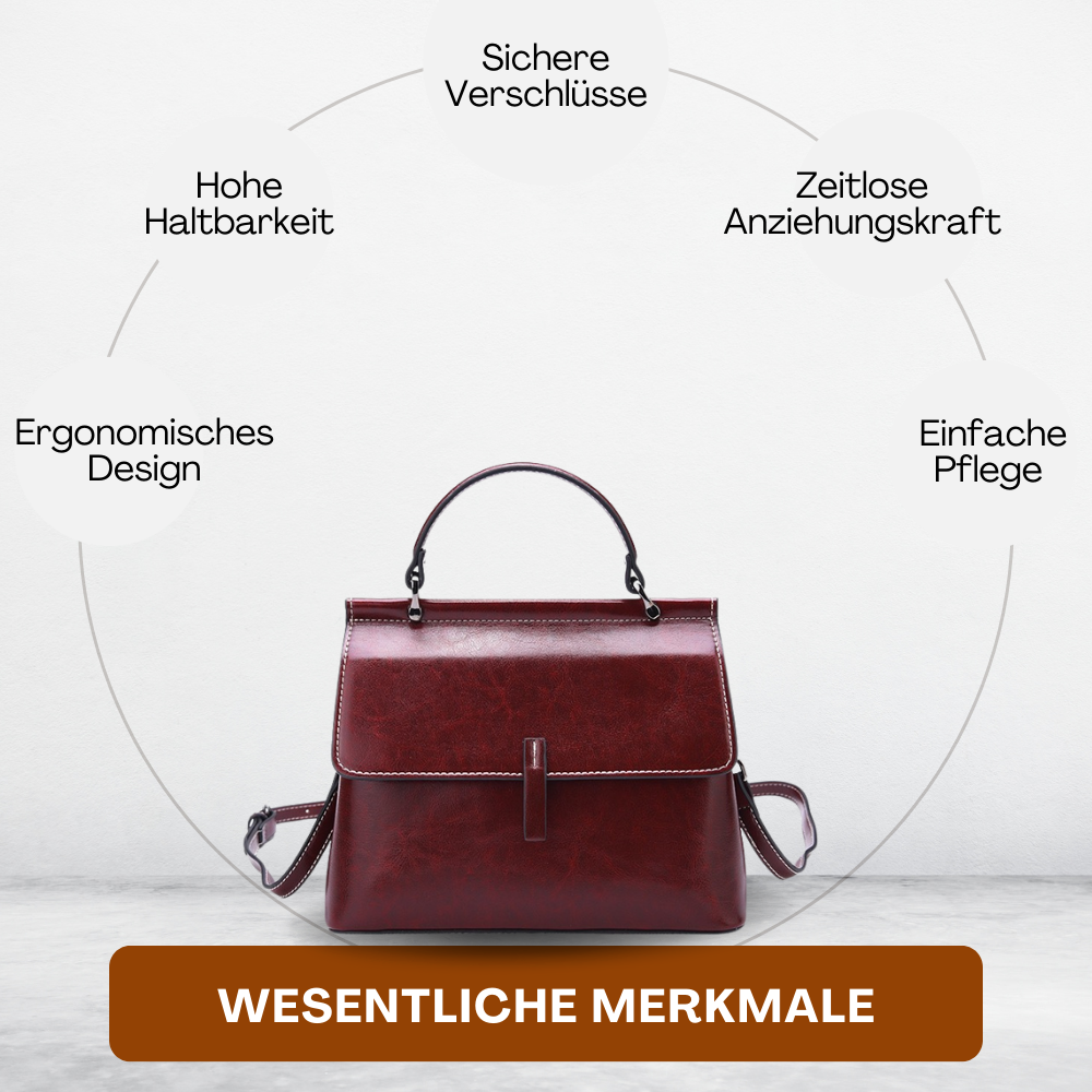 BERK | Eleganter Schulranzen aus Glattleder