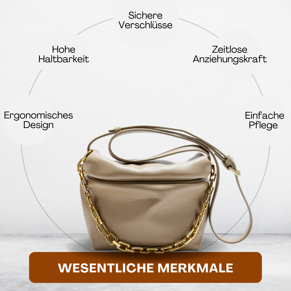 BERK | Elegante Umhängetasche mit Kette