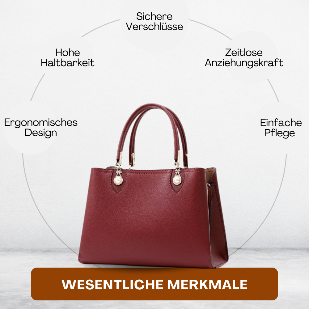 BERK | Elegante Vintage-Handtasche aus Leder
