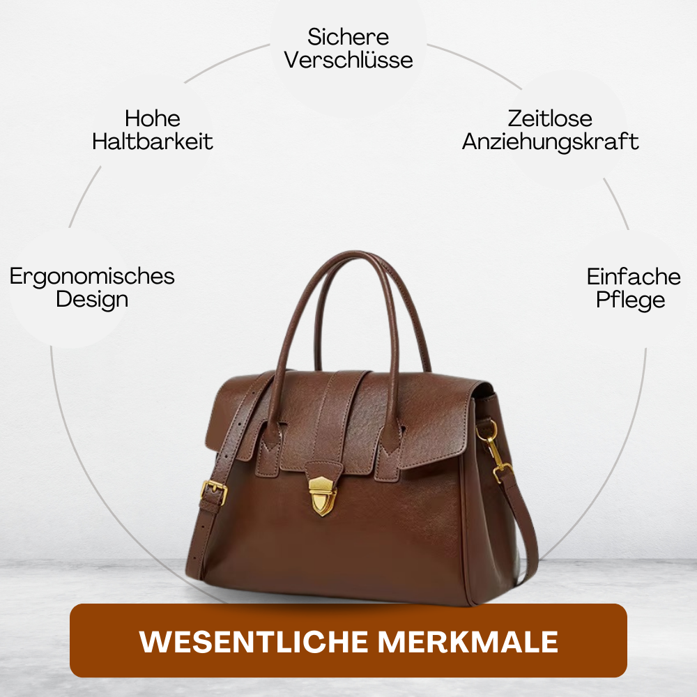 BERK | Klassische geräumige Cabrio-Handtasche