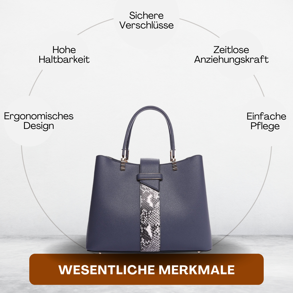 BERK | Top Handle Scale Mid Design Handtasche