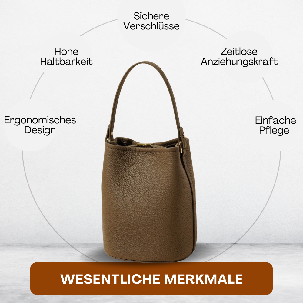 BERK | Classic Slim Leder Tote Bag