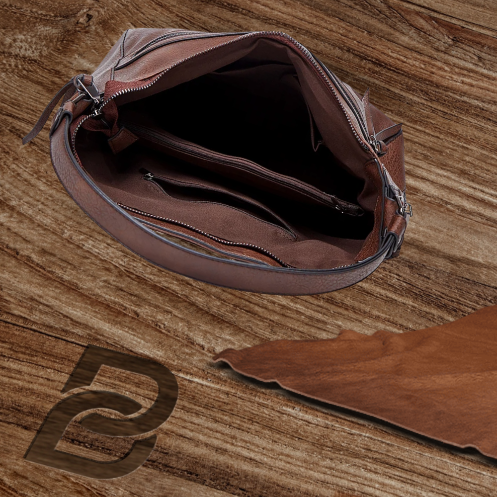 BERK | Vintage Crossbody Tasche Tote Umhängetasche