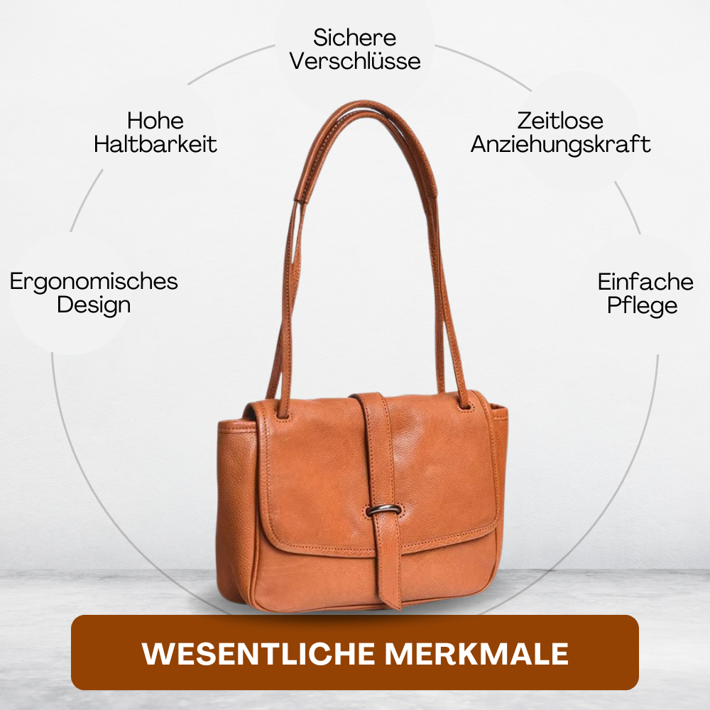 BERK | Minimalistische Leder-Umhängetasche