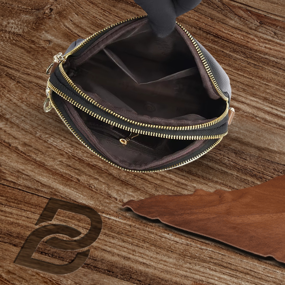 BERK | Premium Leder Sling Geldbörse