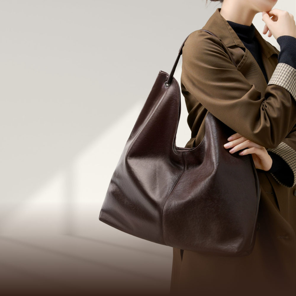 BERK | Vielseitige Ein-Schulter-Tasche aus Leder