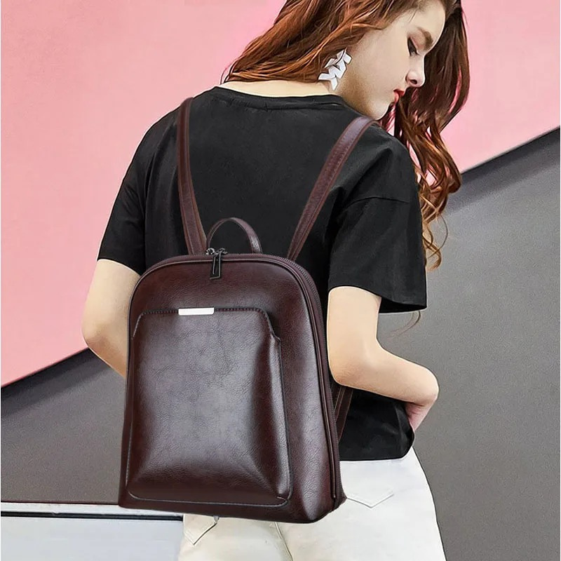 BERK | Klassischer Rucksack mit Doppelreißverschluss