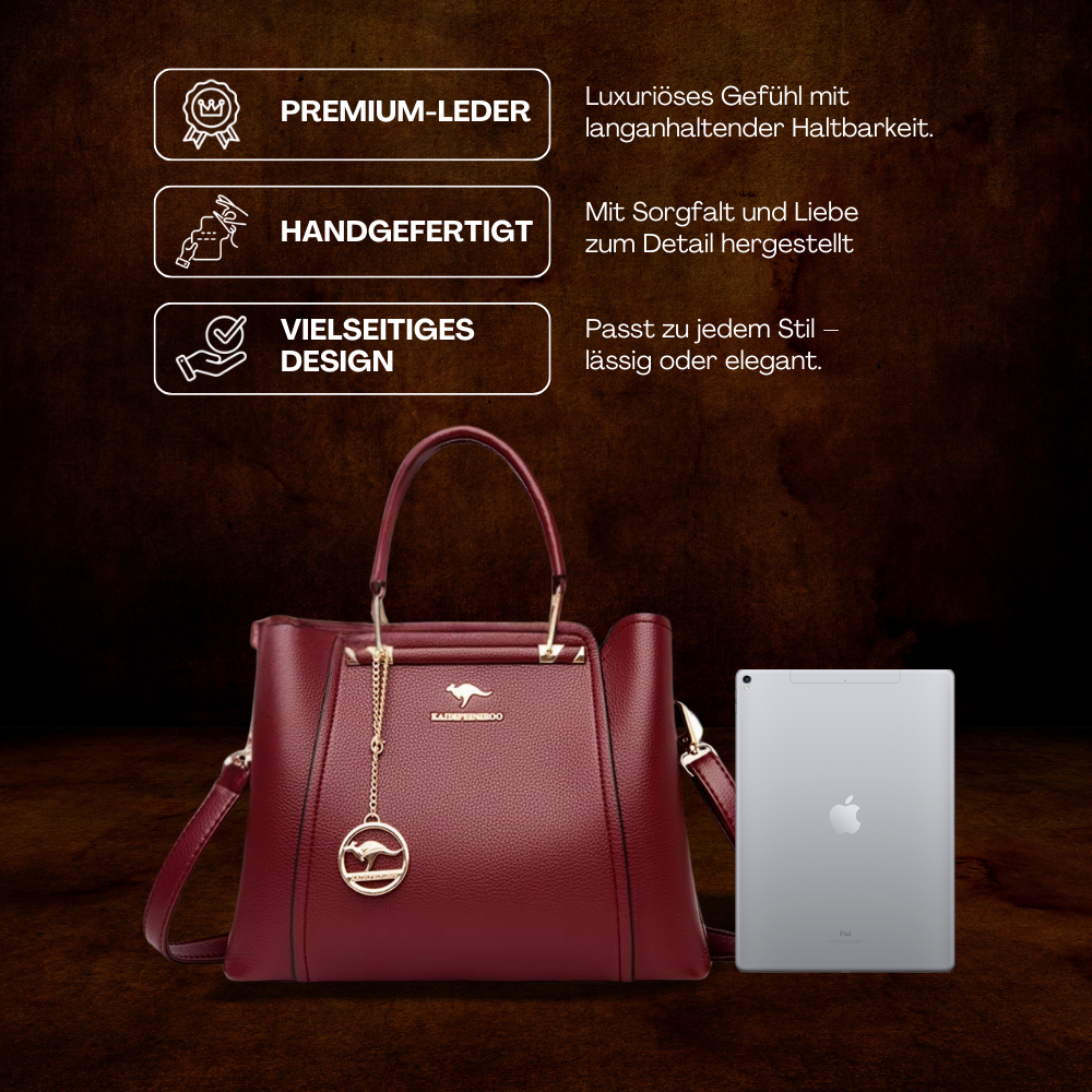 BERK | Elegante Premium Lederhandtasche