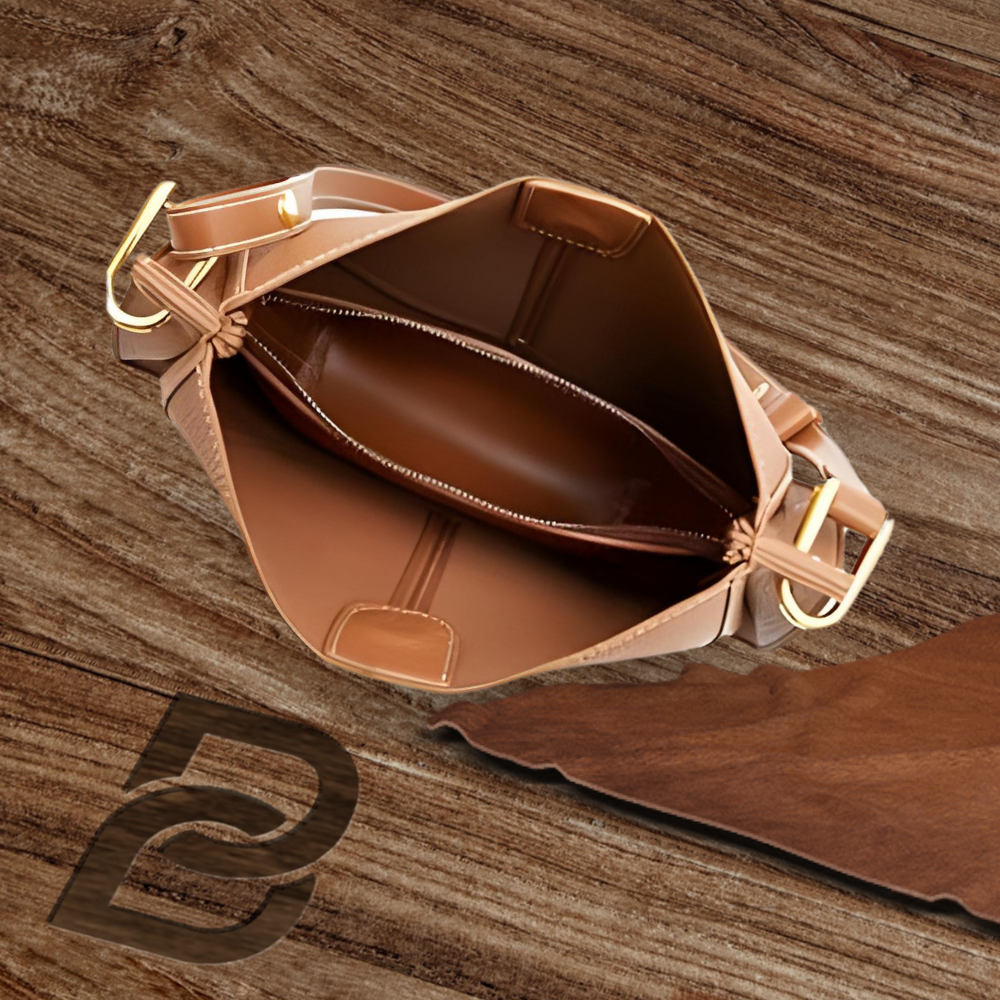 BERK | Crossbody aus weichem, gemustertem Leder