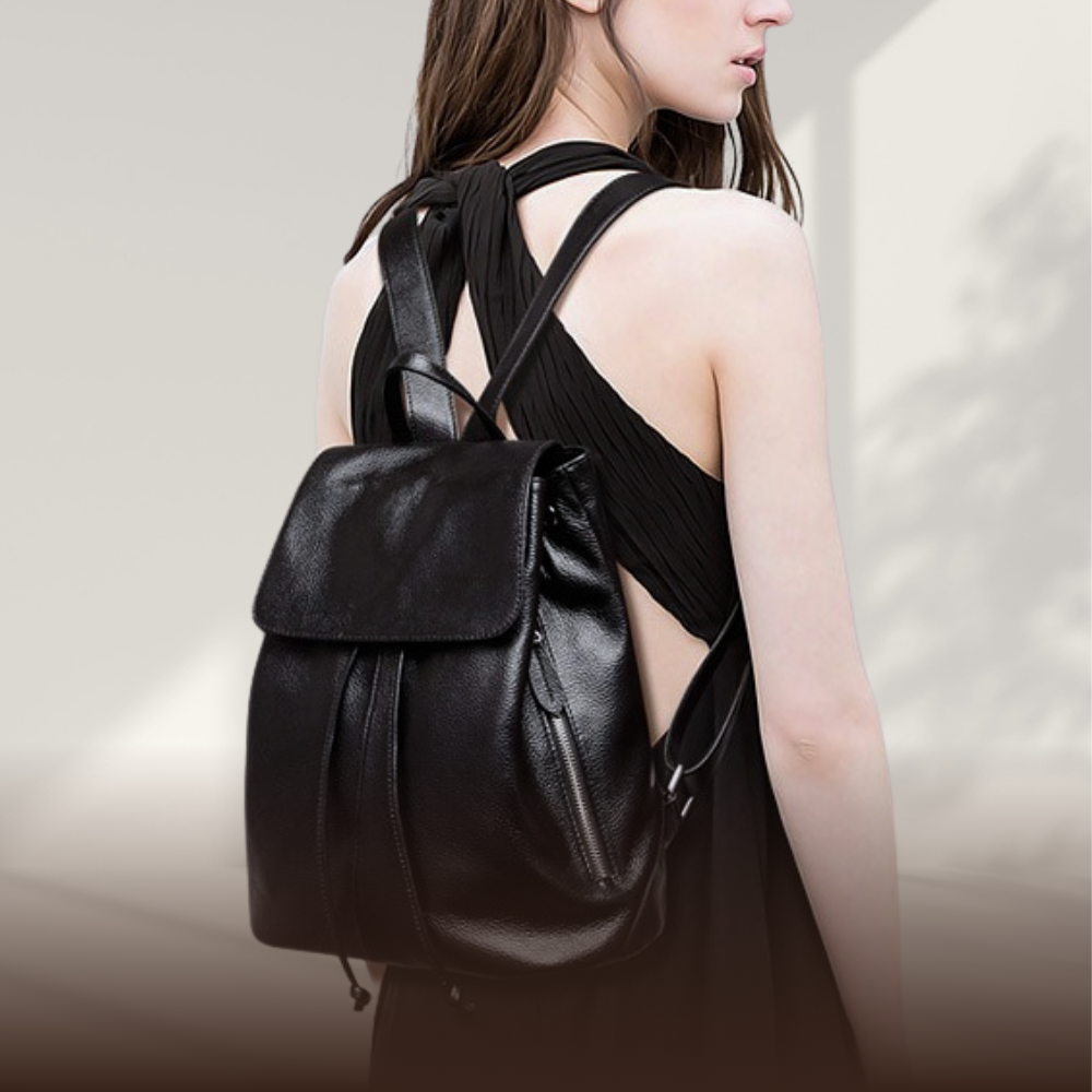 BERK | Einfacher weicher Lederrucksack