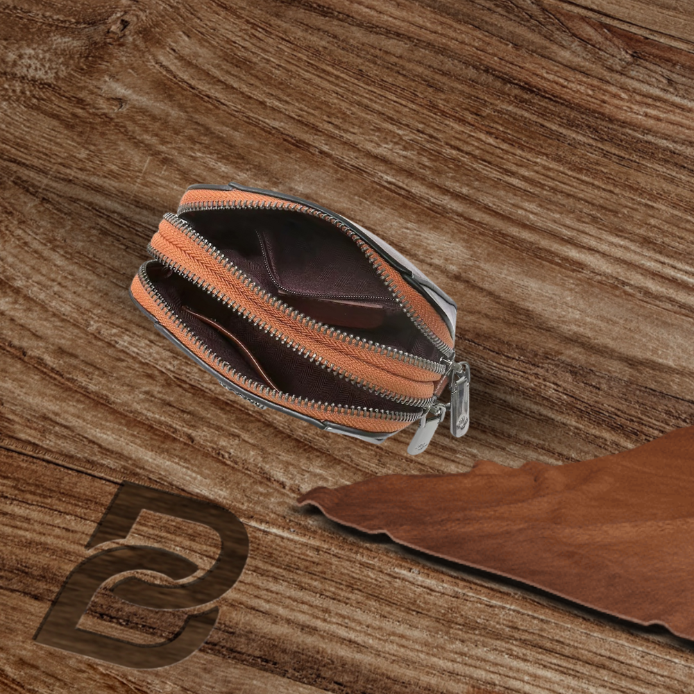 BERK | Klassische Leder-Crossbody-Tasche