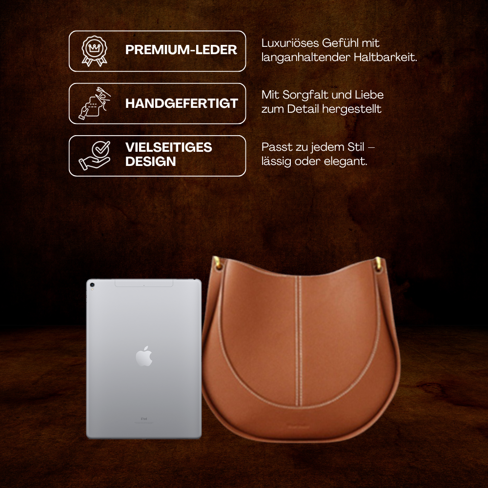 BERK | Crossbody aus weichem, gemustertem Leder