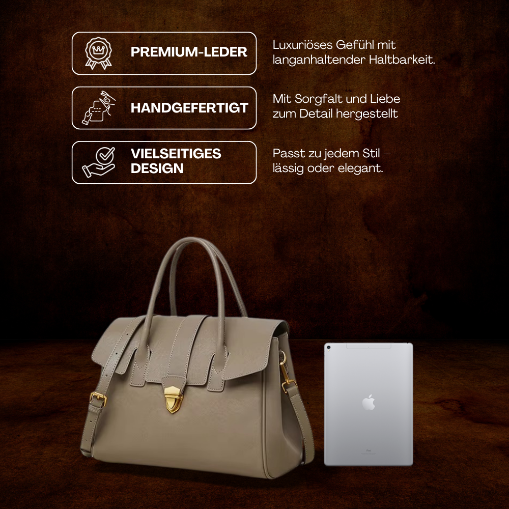 BERK | Klassische geräumige Cabrio-Handtasche