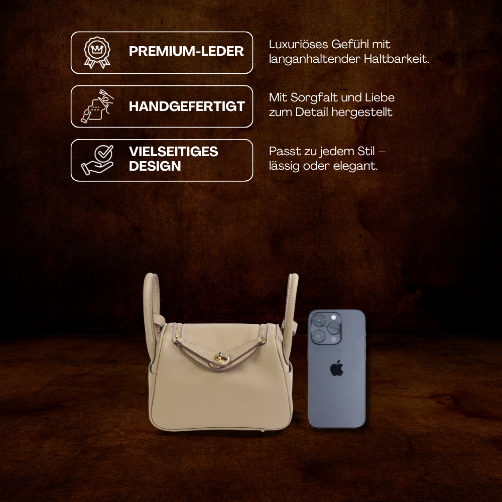 BERK | Top Handle Classic Shape Ledertasche
