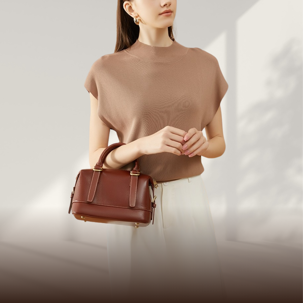 BERK | Vintage Leder Mini Umhängetasche