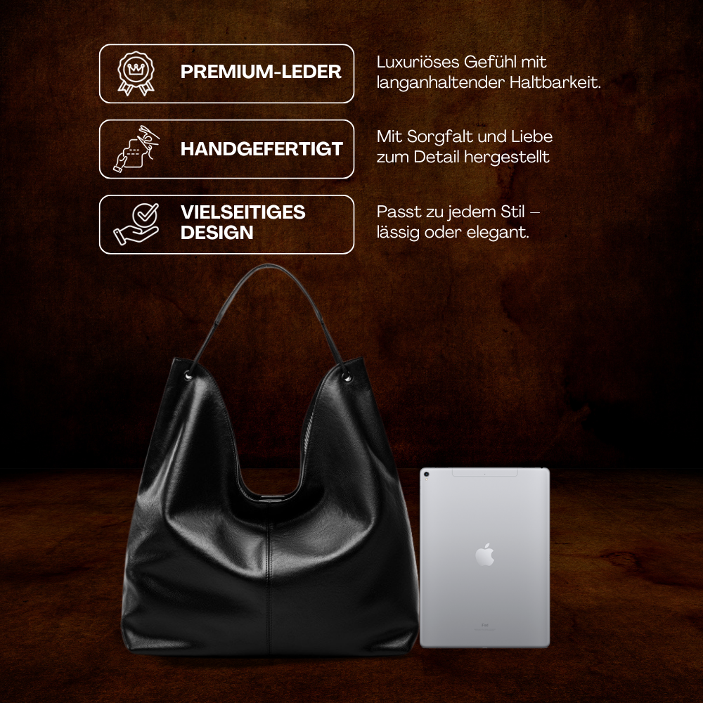 BERK | Vielseitige Ein-Schulter-Tasche aus Leder