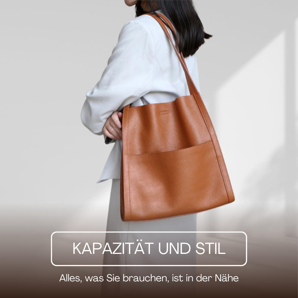 BERK | Klassische Leder-Umhängetasche
