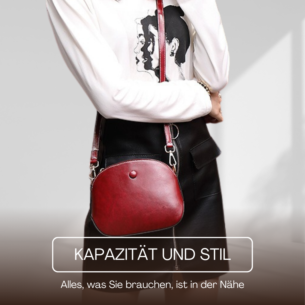 BERK | Strukturierte Mini-Lederumhängetasche